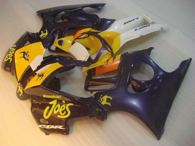 Mejores Carenados Moto Honda CBR600 F3 1995-1996 - Azul Amarillo Joes