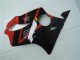Mejores Carenado Moto Honda CBR600 F4i 2001-2003 - Rojo Negro Brillante