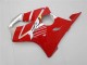 Mejores Kits Carenados Moto Honda CBR600 F4i 2001-2003 - Plata Rojo