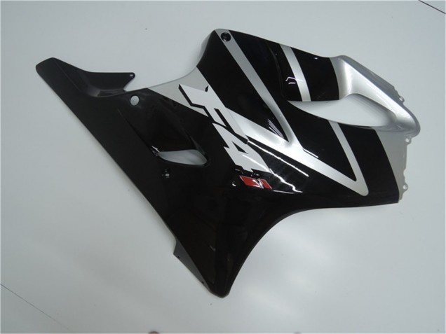Mejores Carenado Moto Honda CBR600 F4i 2001-2003 - Plata Negro Brillante