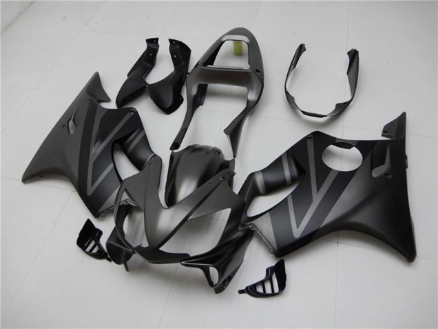 Mejores Kits Carenado Moto Honda CBR600 F4i 2001-2003 - Negro Mate Gris