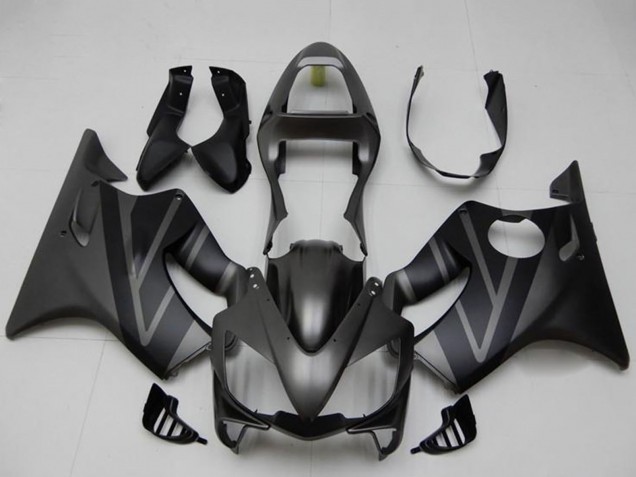 Mejores Kits Carenado Moto Honda CBR600 F4i 2001-2003 - Negro Mate Gris
