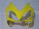 Mejores Carenado Moto Honda CBR600 F4i 2001-2003 - Amarillo Negro Brillante