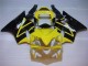 Mejores Carenado Moto Honda CBR600 F4i 2001-2003 - Amarillo Negro Brillante