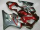 Mejores Kits Carenado Moto Honda CBR600 F4i 2001-2003 - Plata Rojo