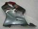 Mejores Kits Carenado Moto Honda CBR600 F4i 2001-2003 - Plata Rojo