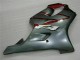 Mejores Kits Carenado Moto Honda CBR600 F4i 2001-2003 - Plata Rojo