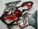 Mejores Kits Carenado Moto Honda CBR600 F4i 2001-2003 - Plata Rojo