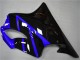 Mejores Carenado Moto Honda CBR600 F4i 2001-2003 - Azul Negro Brillante