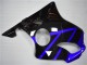 Mejores Carenado Moto Honda CBR600 F4i 2001-2003 - Azul Negro Brillante