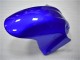 Mejores Carenado Moto Honda CBR600 F4i 2001-2003 - Azul Negro Brillante