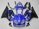 Mejores Carenado Moto Honda CBR600 F4i 2001-2003 - Azul Negro Brillante