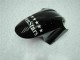 Mejores Carenados Moto Honda CBR600 F4i 2001-2003 - Negro Brillante Plata SevenStars