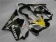 Mejores Carenados Moto Honda CBR600 F4i 2001-2003 - Blanco Amarillo Negro Brillante Playboy