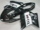 Mejores Carenados Moto Honda CBR1100XX Blackbird 1996-2007 - Negro Brillante Blanco West
