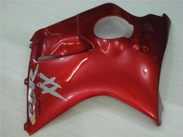 Mejores Carenado Moto Honda CBR1100XX Blackbird 1996-2007 - Rojo