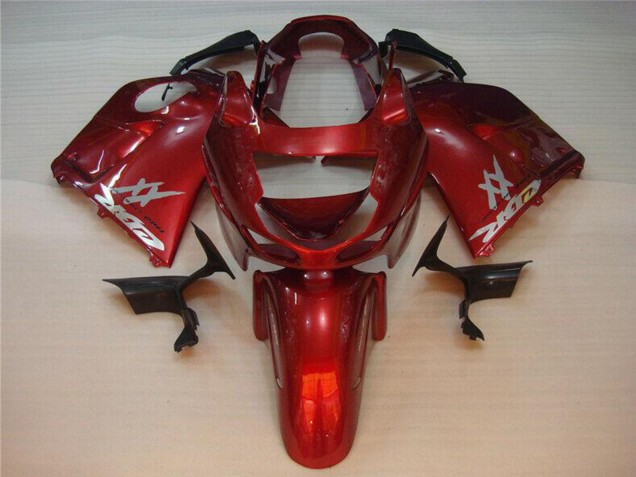 Mejores Carenado Moto Honda CBR1100XX Blackbird 1996-2007 - Rojo