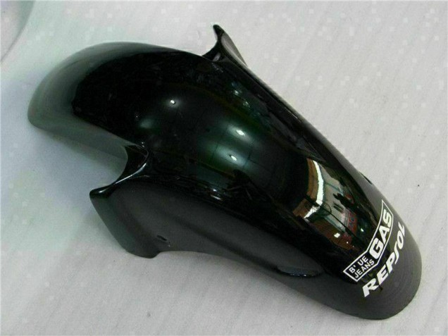 Mejores Carenados Moto Honda CBR1100XX Blackbird 1996-2007 - Blanco Negro Brillante Repsol