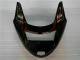 Mejores Carenado Moto ABS Honda CBR1100XX Blackbird 1996-2007 - Negro Brillante Rojo Llama