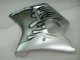 Mejores Carenado Moto Honda CBR1100XX Blackbird 1996-2007 - Plata Negro Llama