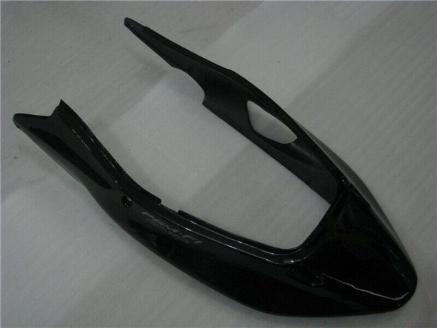Mejores Carenados Moto ABS Honda CBR1100XX Blackbird 1996-2007 - Negro Brillante Rojo Llama