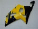 Mejores Carenados Moto Suzuki GSXR 600/750 2001-2003 - Amarillo Azul Oscuro Negro Brillante