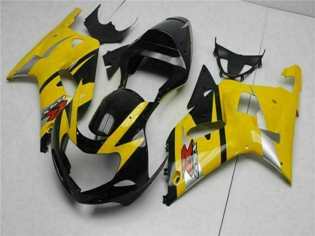 Mejores Carenados Moto Suzuki GSXR 600/750 2001-2003 - Amarillo Negro