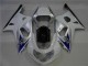 Mejores Carenados Moto Suzuki GSXR 600/750 2001-2003 - Blanco Plata Azul Negro