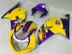 Mejores Carenados Moto Suzuki GSXR 600/750 2001-2003 - Amarillo Púrpura