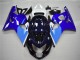 Mejores Carenado Moto Suzuki GSXR 600/750 2004-2005 - Blanco Azul Negro
