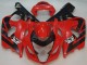 Mejores Carenados Moto Suzuki GSXR 600/750 2004-2005 - Rojo Negro