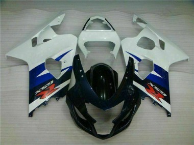 Mejores Carenados Moto Suzuki GSXR 600/750 2004-2005 - Blanco Azul Negro Brillante Rojo