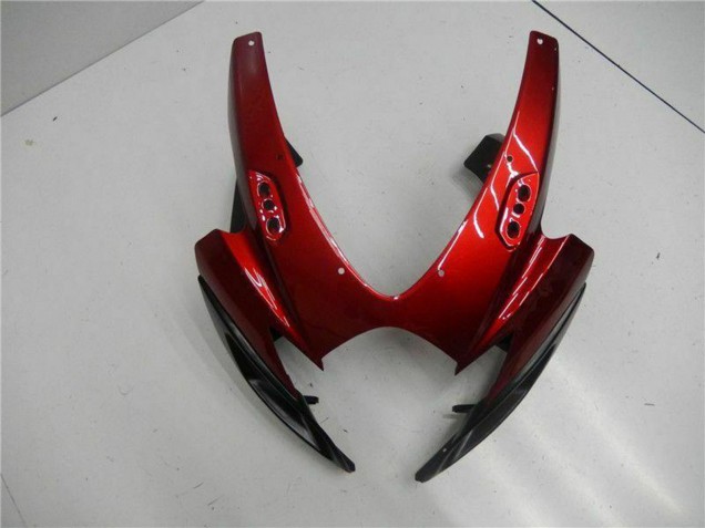 Mejores Carenado Moto Suzuki GSXR 600/750 2006-2007 - Rojo Negro Brillante