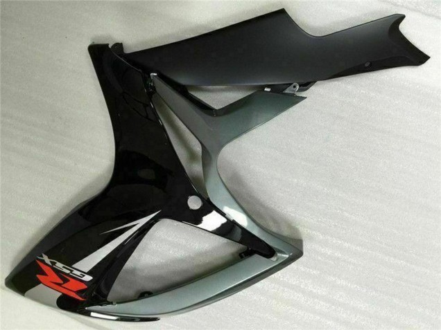Mejores Carenados Moto Suzuki GSXR 600/750 2006-2007 - Plata Gris Negro Brillante Rojo