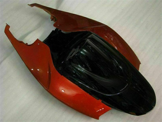 Mejores Carenados Moto Suzuki GSXR 600/750 2006-2007 - Negro Brillante Rojo