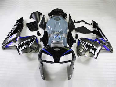 Mejores Carenados Moto Honda CBR600RR 2005-2006 - Nardo Gris Tiburón