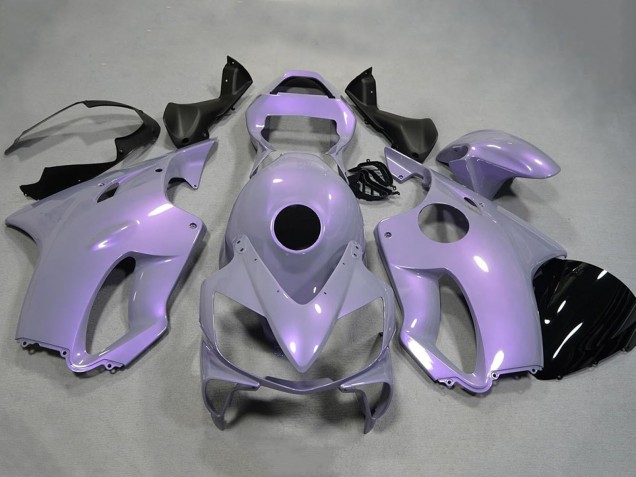 Mejores Carenados Moto Honda CBR600 F4i 2001-2003 - Camaleón Gris Dazz Púrpura Perla