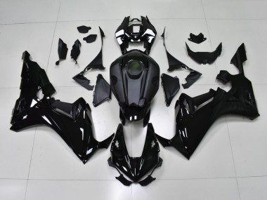 Mejores Carenados Moto Honda CBR1000RR-R 2020-2023 - Negro Brillante Negro Mate