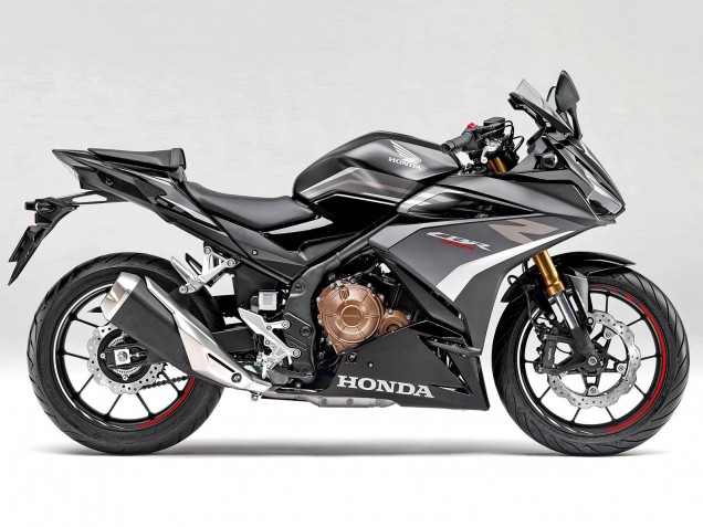Mejores Carenados Moto Honda CBR400R 2022 - Blanco Negro Mate