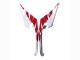 Mejores Carenado Moto Honda CBR400R 2022 - Blanco Rojo Azul