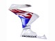 Mejores Carenado Moto Honda CBR400R 2022 - Blanco Rojo Azul
