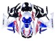 Mejores Carenado Moto Honda CBR400R 2022 - Blanco Rojo Azul