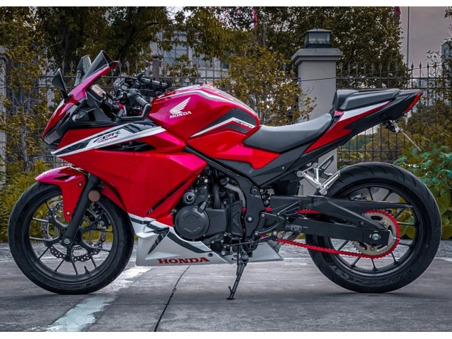 Mejores Carenados Moto Honda CBR400R 2022 - Rojo Blanco
