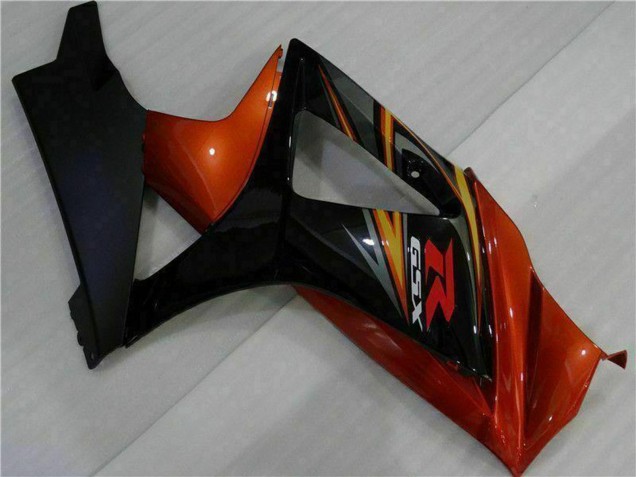 Mejores Carenados Moto Suzuki GSXR 1000 2007-2008 - Negro Naranja