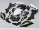 Mejores Carenados Moto Kawasaki Ninja Z650 2017-2019 - Negro Blanco Amarillo