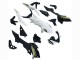 Mejores Carenados Moto Kawasaki Ninja Z650 2020-2023 - Blanco Negro Verde
