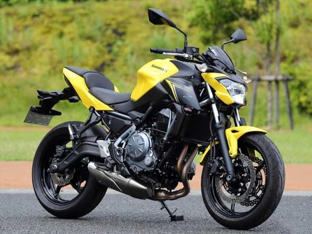 Mejores Carenados Moto Kawasaki Ninja Z650 2017-2019 - Amarillo Negro