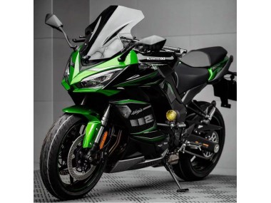 Mejores Carenado Moto Kawasaki Z1000SX 2020-2025 - Negro Verde Ninja