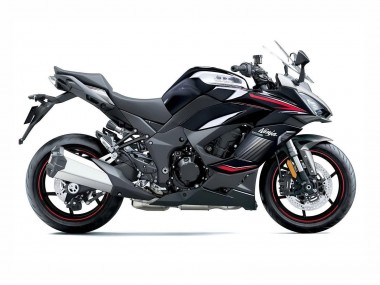 Mejores Carenados Moto Kawasaki Z1000SX 2020-2025 - Negro Plata Ninja