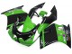 Mejores Carenados Moto Kawasaki ZXR250 1989-1990 - Verde Negro Brillante Elf Touch4 Bridgestone